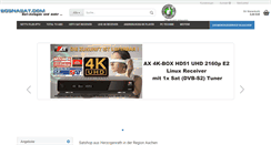 Desktop Screenshot of bosnasat.com
